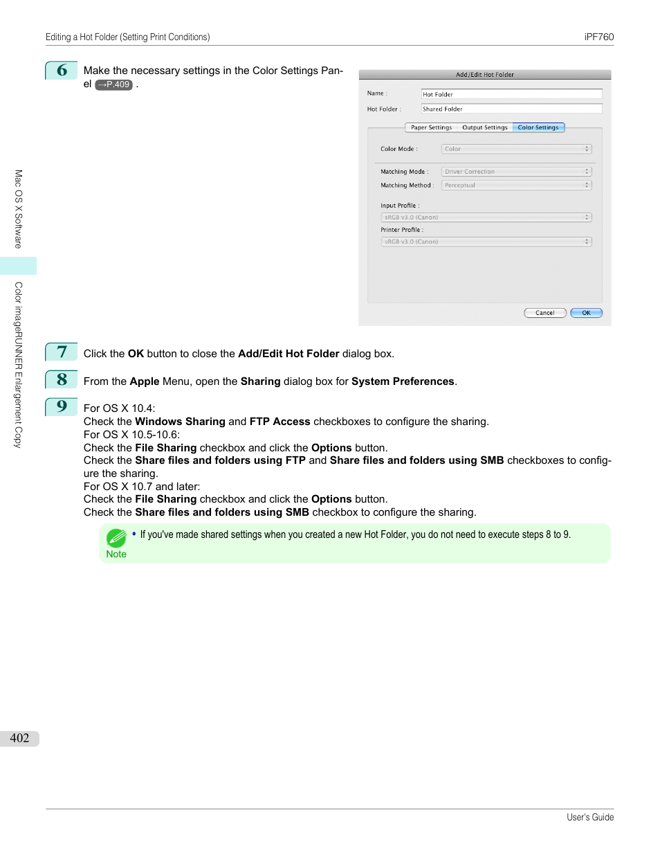 Canon imagePROGRAF iPF760 User Manual | Page 402 / 686