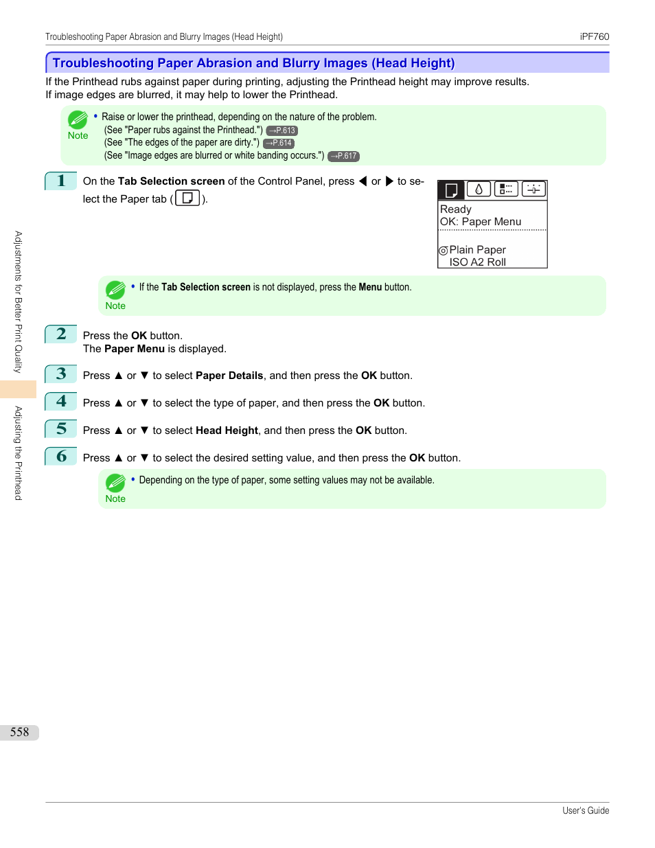 P.558 | Canon imagePROGRAF iPF760 User Manual | Page 558 / 686