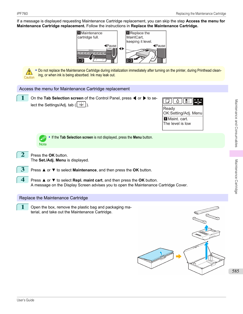 Canon imagePROGRAF iPF760 User Manual | Page 585 / 686