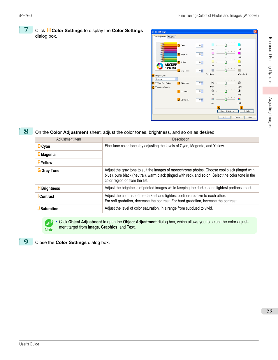 Canon imagePROGRAF iPF760 User Manual | Page 59 / 686