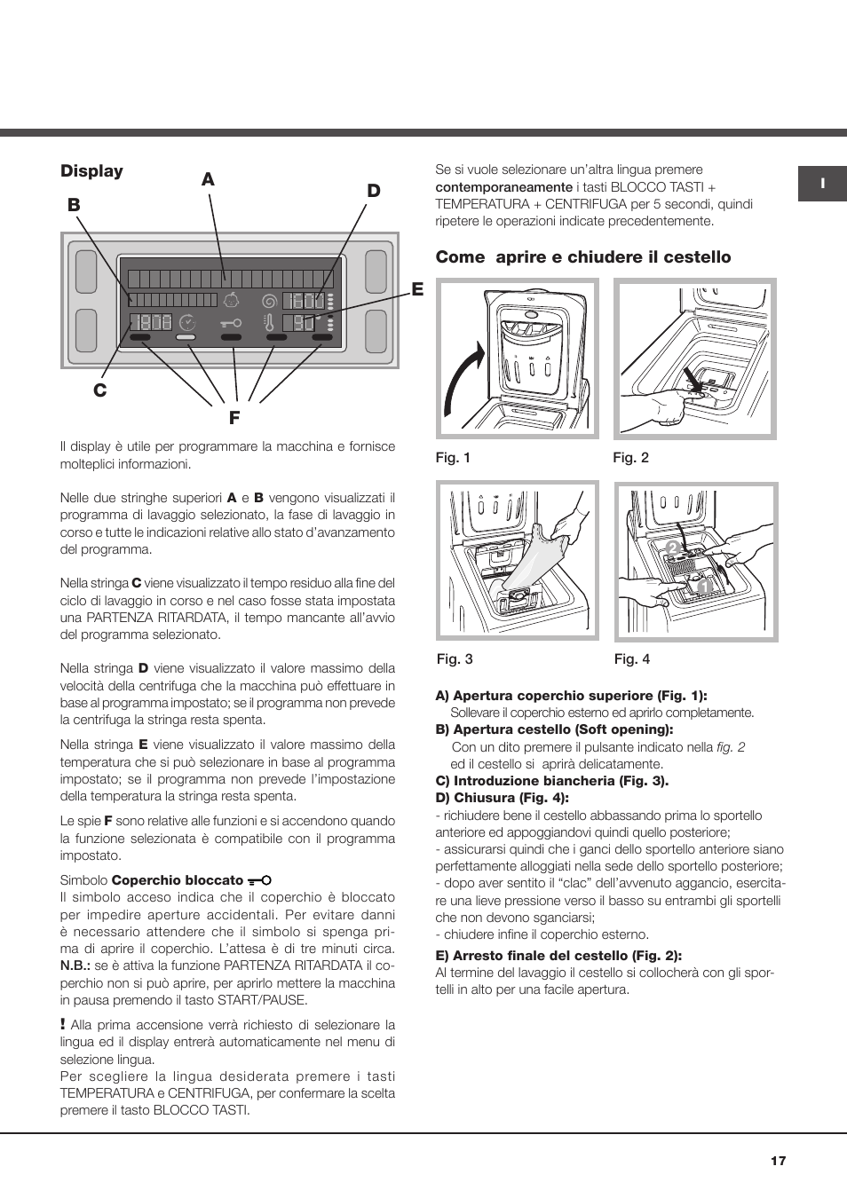 Hotpoint Ariston ECOT7D 1491 User Manual | Page 17 / 60