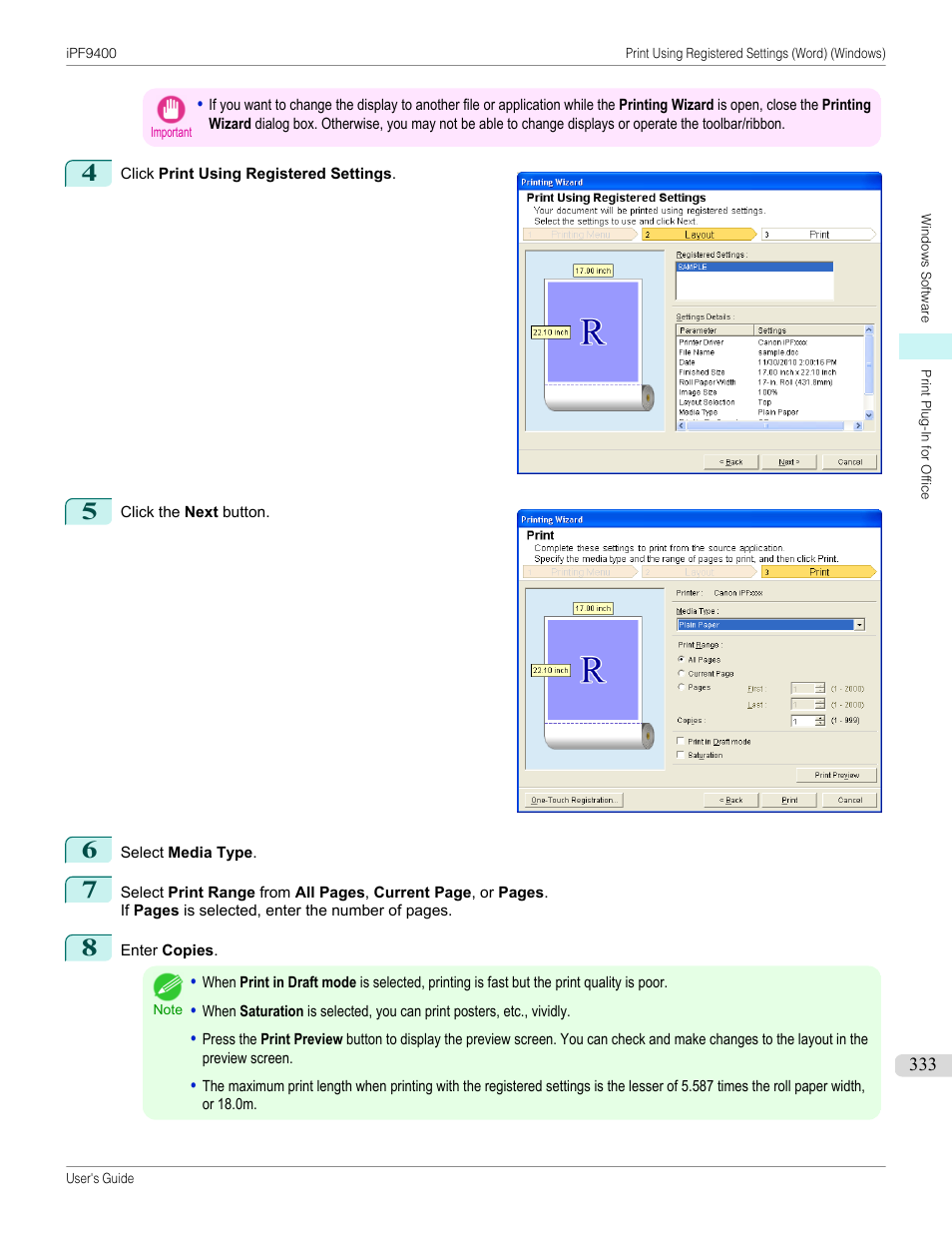 Canon imagePROGRAF iPF9400 User Manual | Page 333 / 964