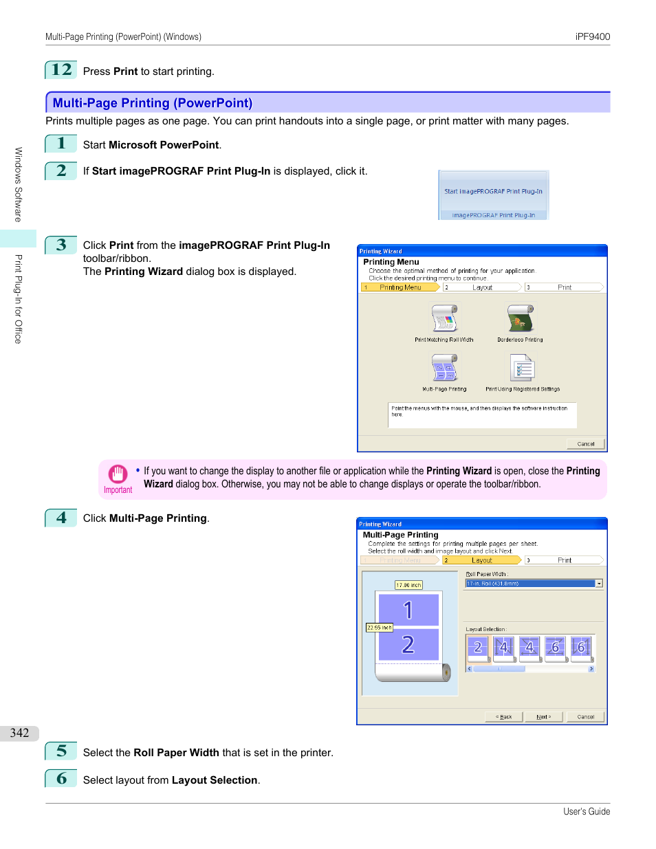 Canon imagePROGRAF iPF9400 User Manual | Page 342 / 964