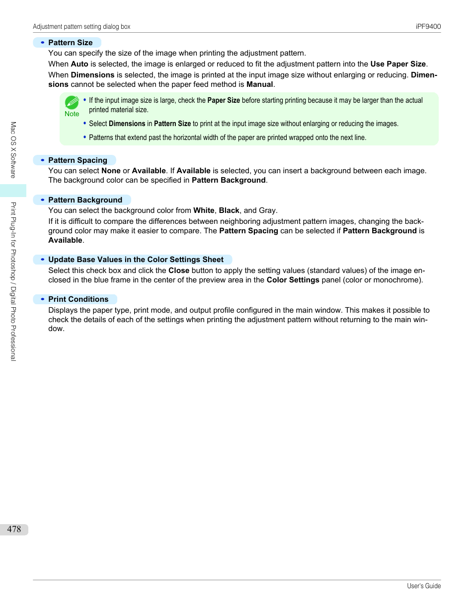 Canon imagePROGRAF iPF9400 User Manual | Page 478 / 964