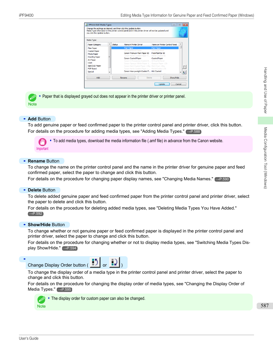 Canon imagePROGRAF iPF9400 User Manual | Page 587 / 964