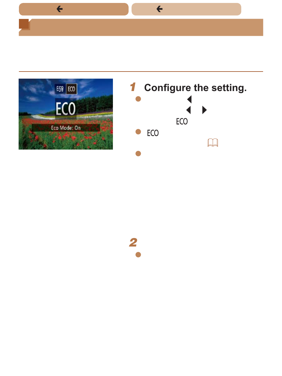 Using eco mode | Canon PowerShot ELPH 135 User Manual | Page 104 / 222
