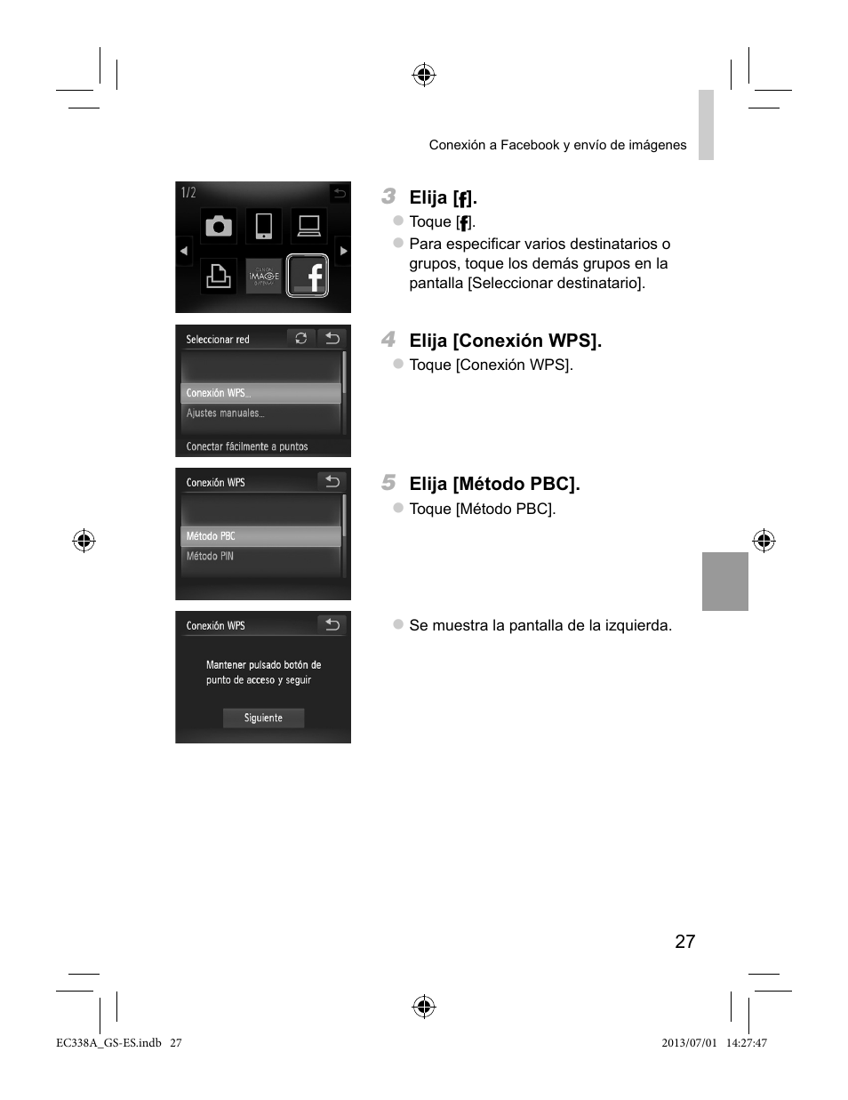 Canon PowerShot N Facebook ready Blue Jacket Bundle User Manual | Page 27 / 36