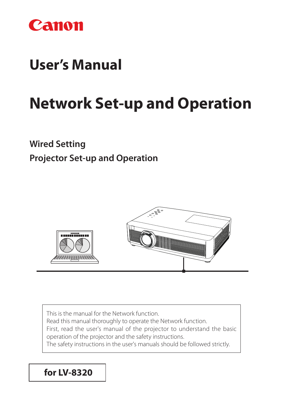 Canon LV-8320 User Manual | 62 pages