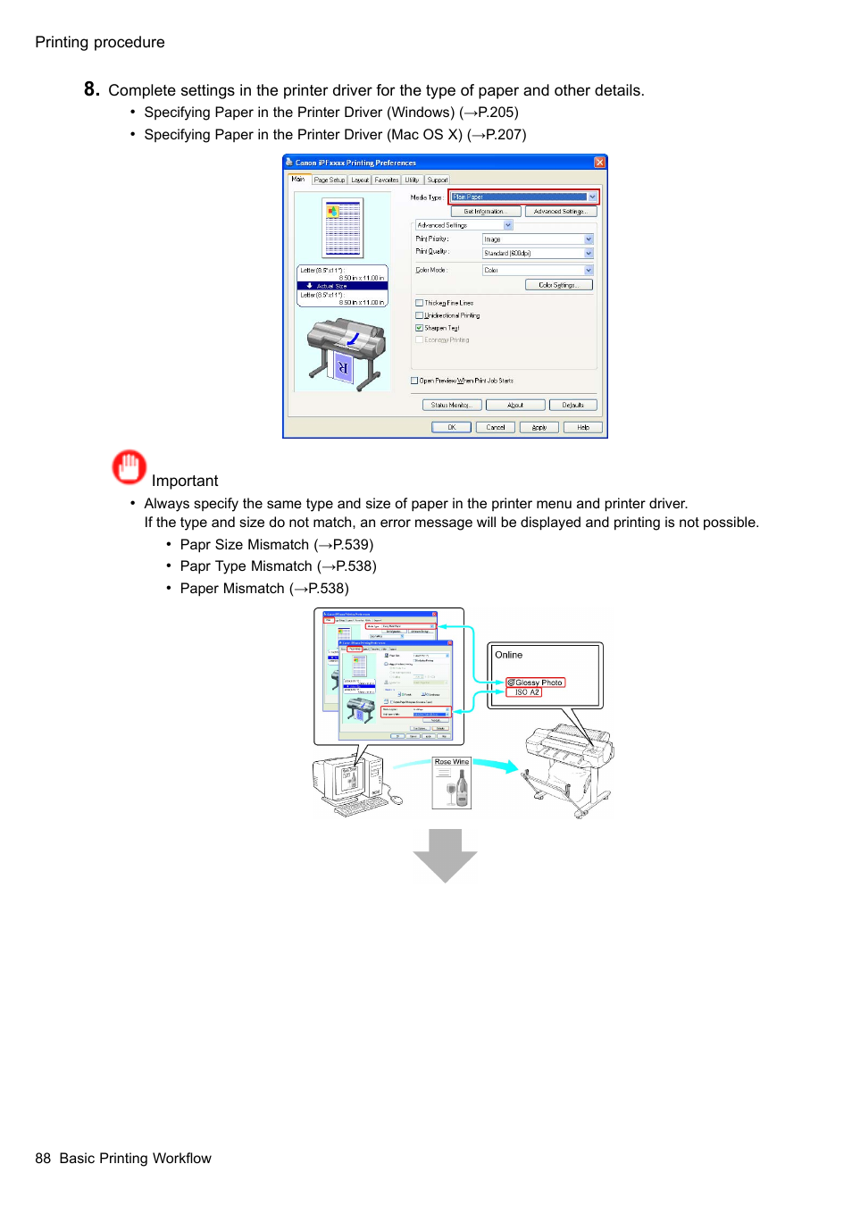 Canon imagePROGRAF iPF605 User Manual | Page 102 / 578