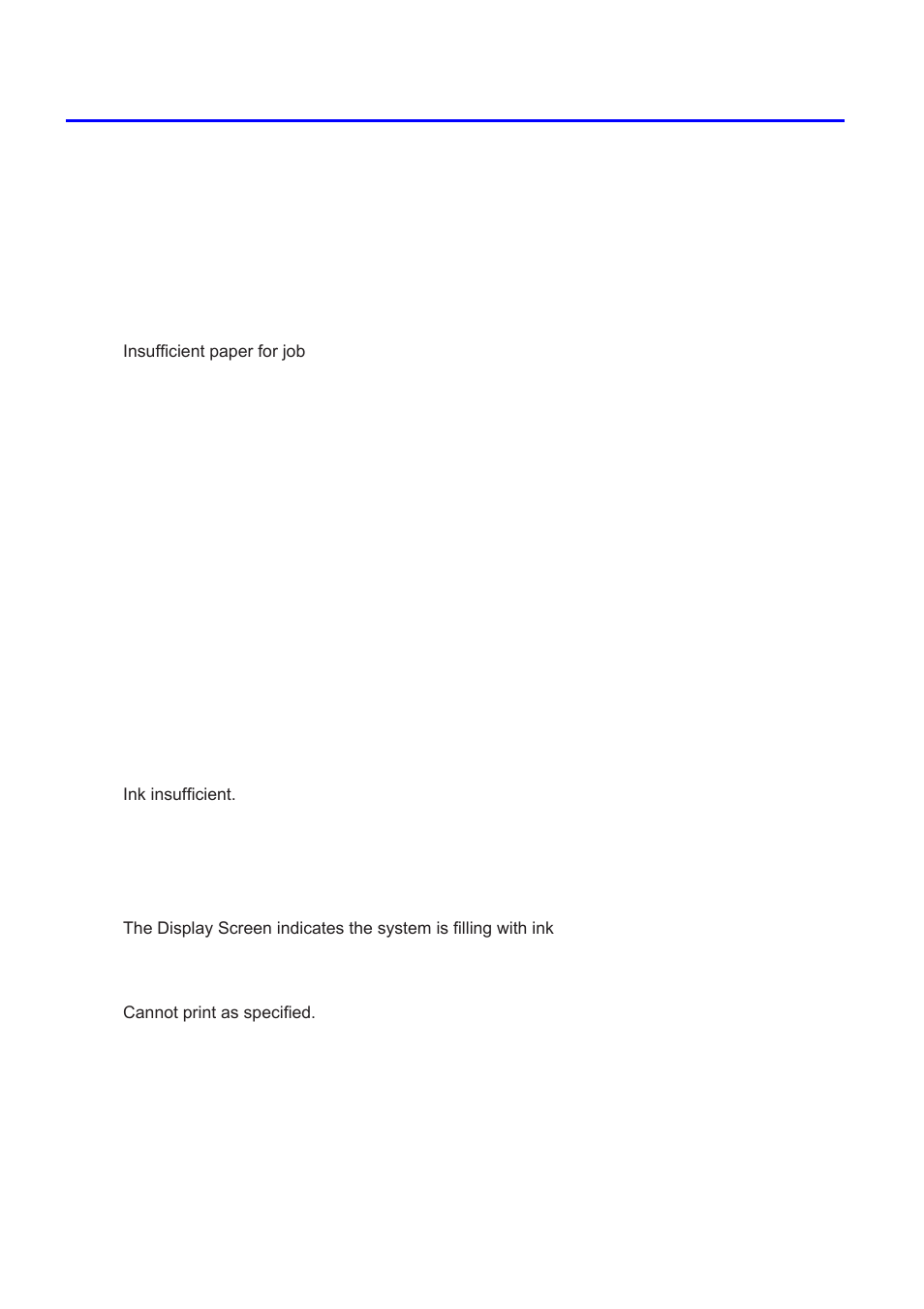 Error message 535 | Canon imagePROGRAF iPF605 User Manual | Page 12 / 578