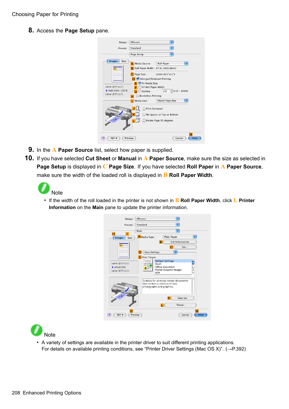 Canon imagePROGRAF iPF605 User Manual | Page 222 / 578
