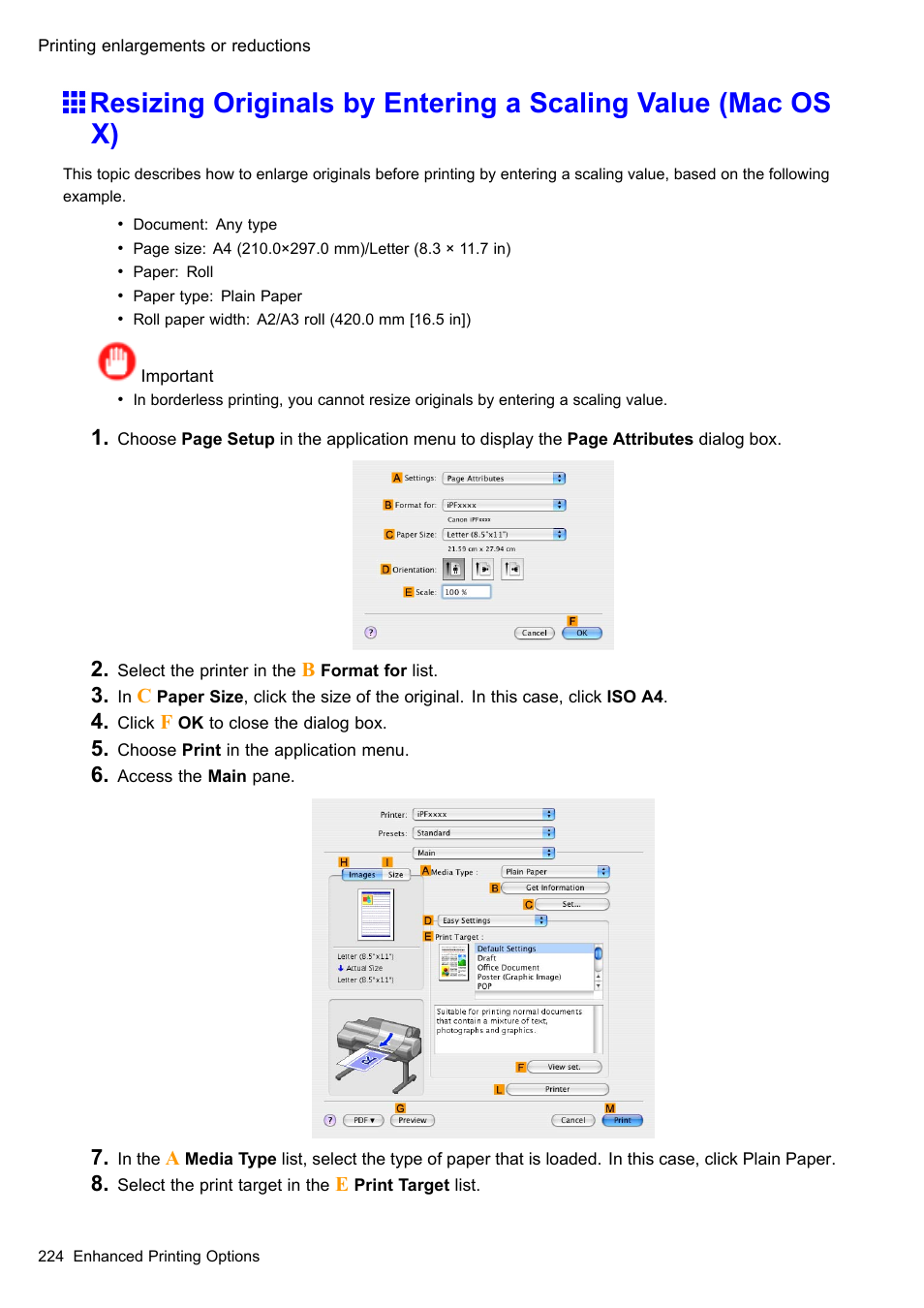 Canon imagePROGRAF iPF605 User Manual | Page 238 / 578