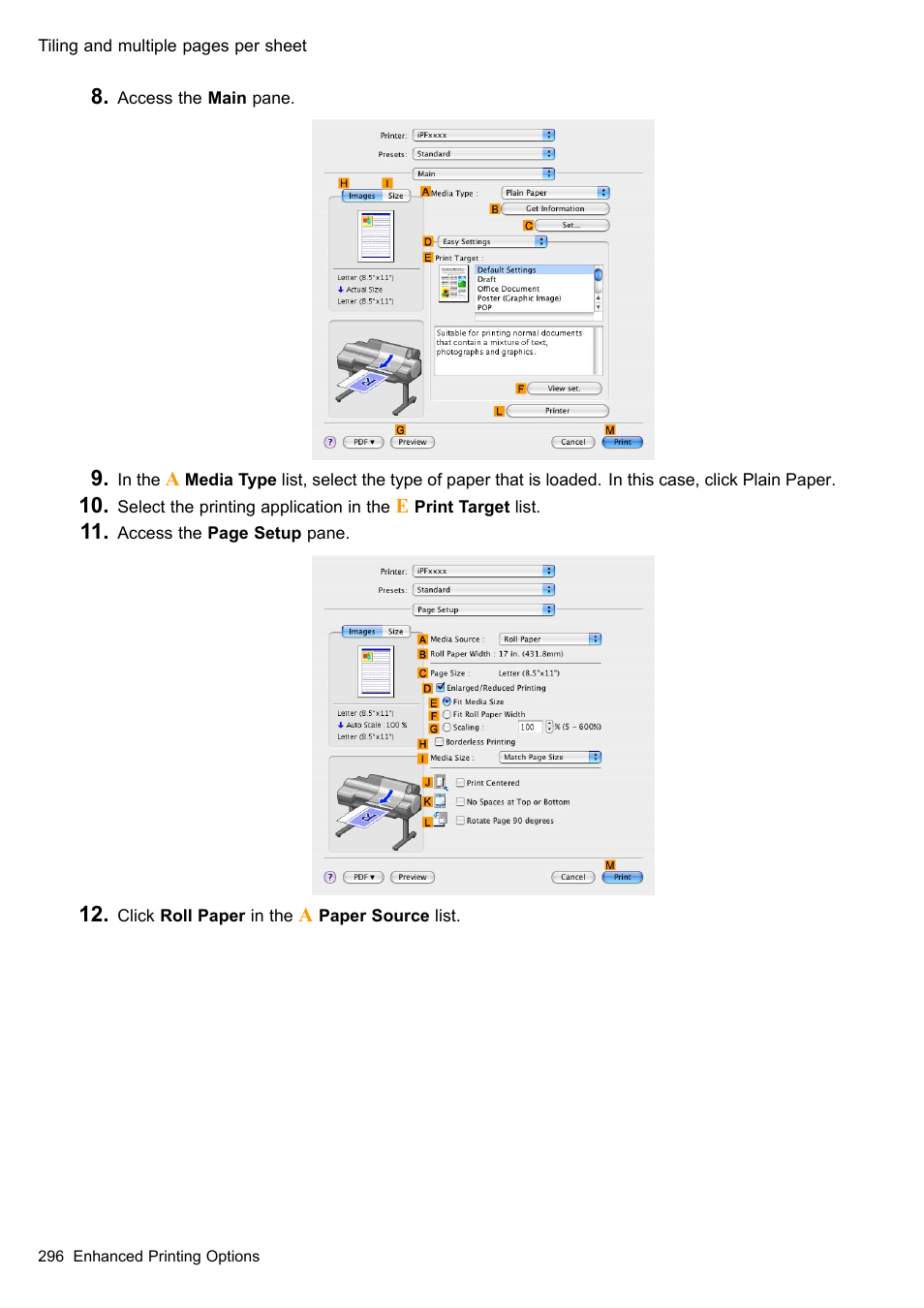 Canon imagePROGRAF iPF605 User Manual | Page 310 / 578