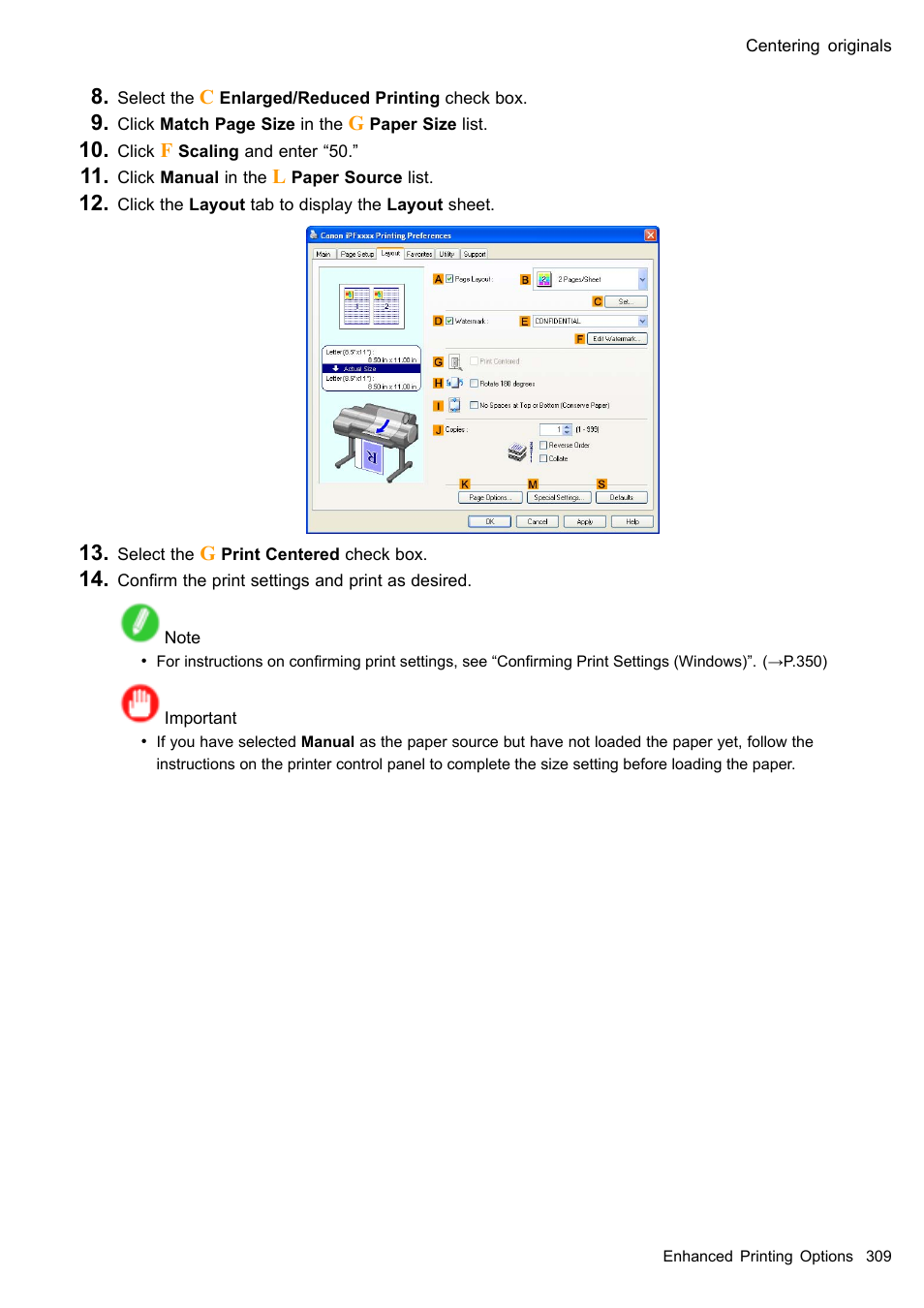 Canon imagePROGRAF iPF605 User Manual | Page 323 / 578