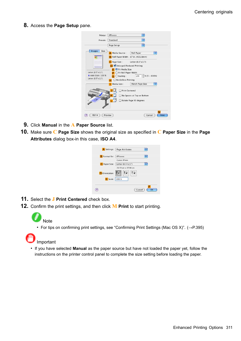 Canon imagePROGRAF iPF605 User Manual | Page 325 / 578