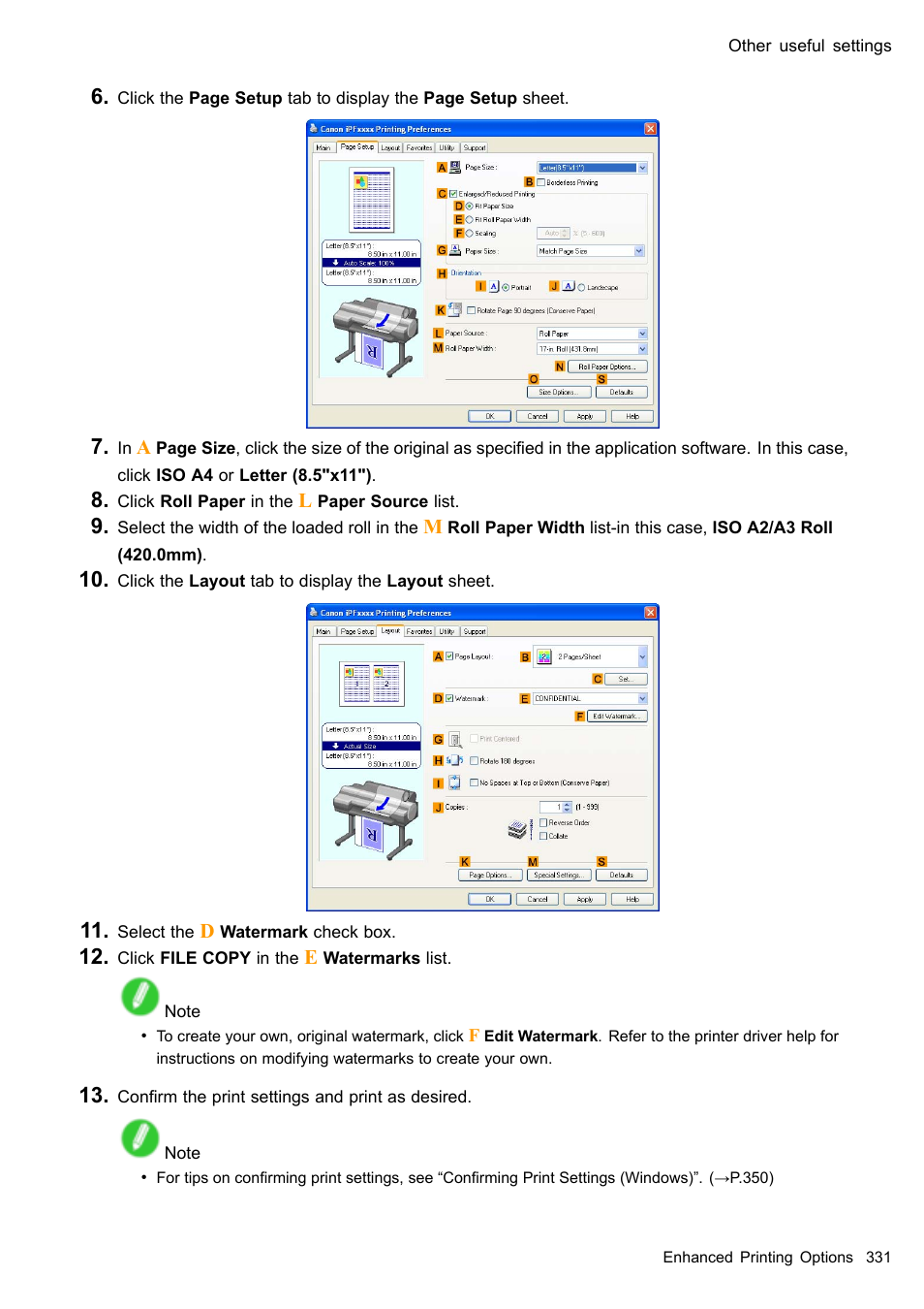 Canon imagePROGRAF iPF605 User Manual | Page 345 / 578