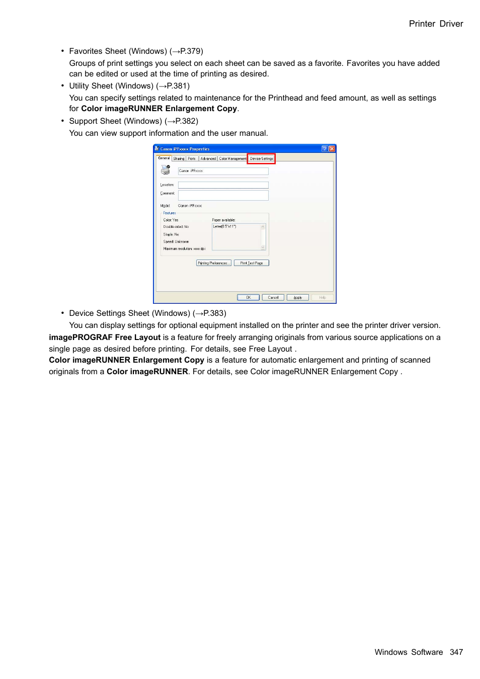 Canon imagePROGRAF iPF605 User Manual | Page 361 / 578