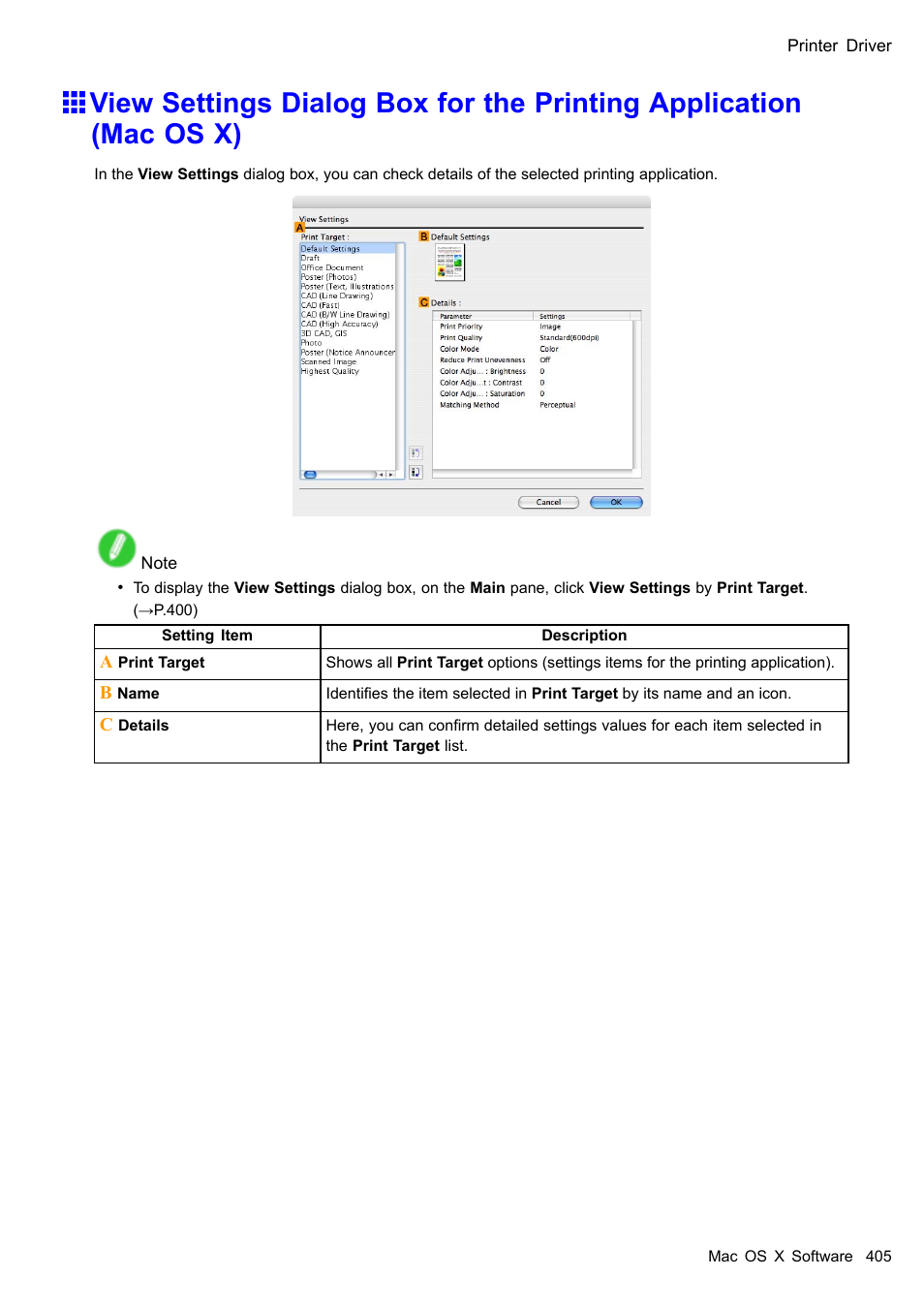 Canon imagePROGRAF iPF605 User Manual | Page 419 / 578
