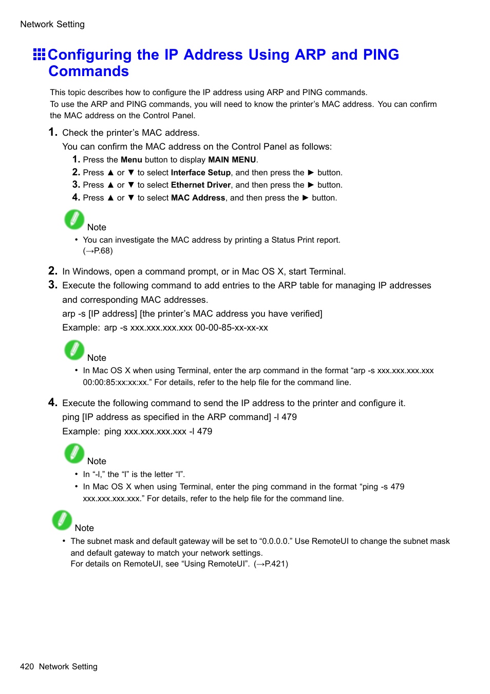 Canon imagePROGRAF iPF605 User Manual | Page 434 / 578