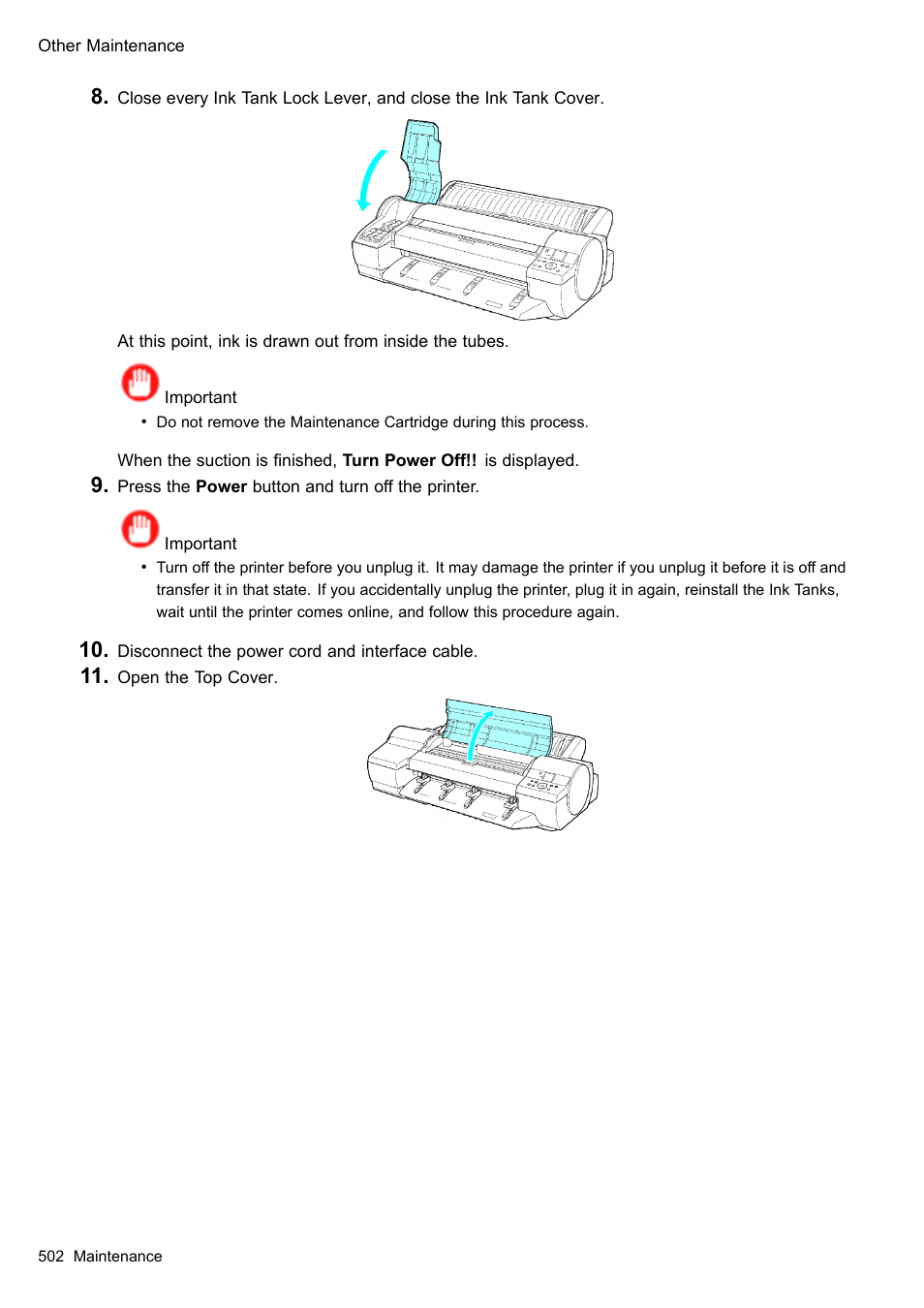 Canon imagePROGRAF iPF605 User Manual | Page 516 / 578