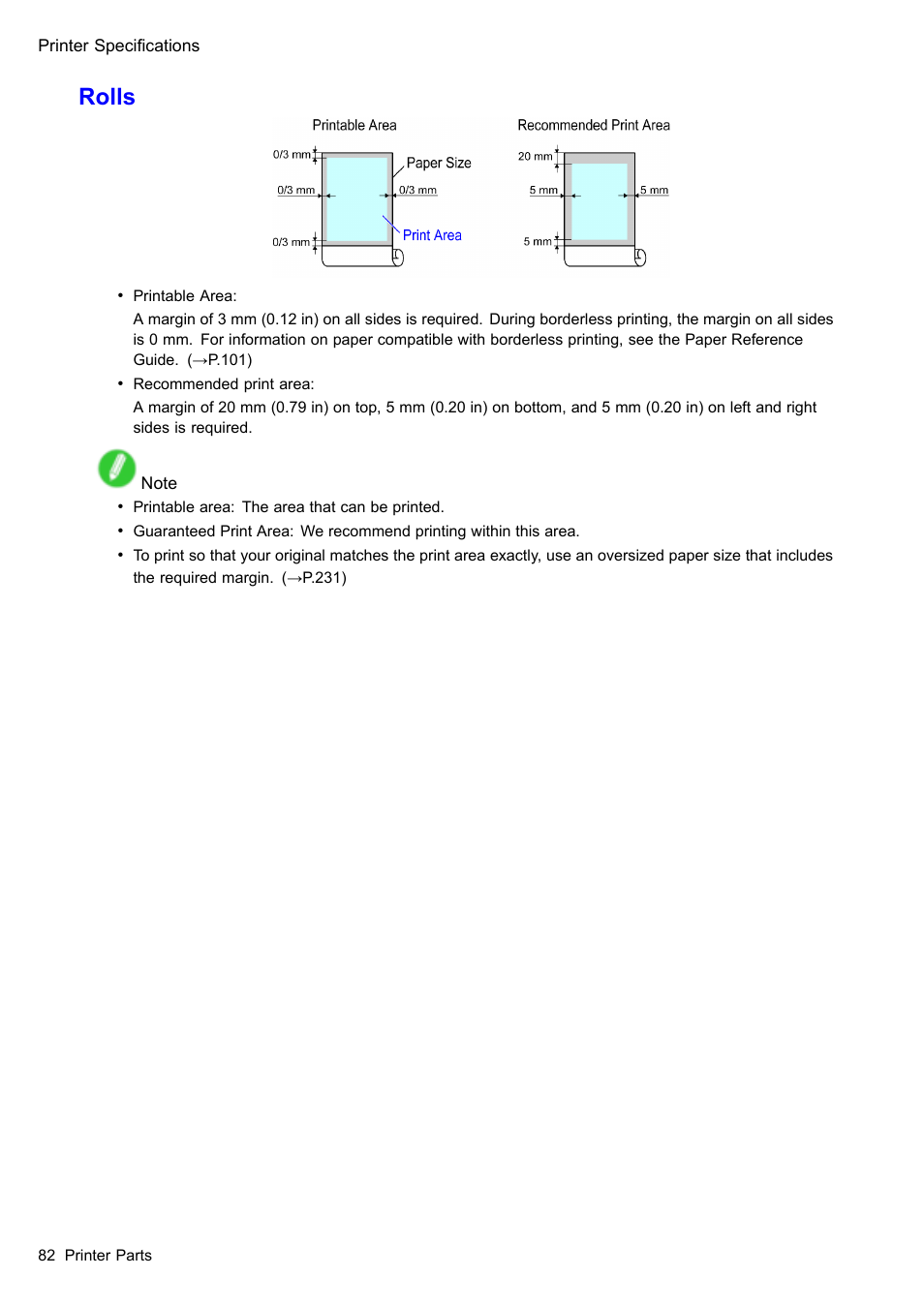 Rolls | Canon imagePROGRAF iPF605 User Manual | Page 96 / 578