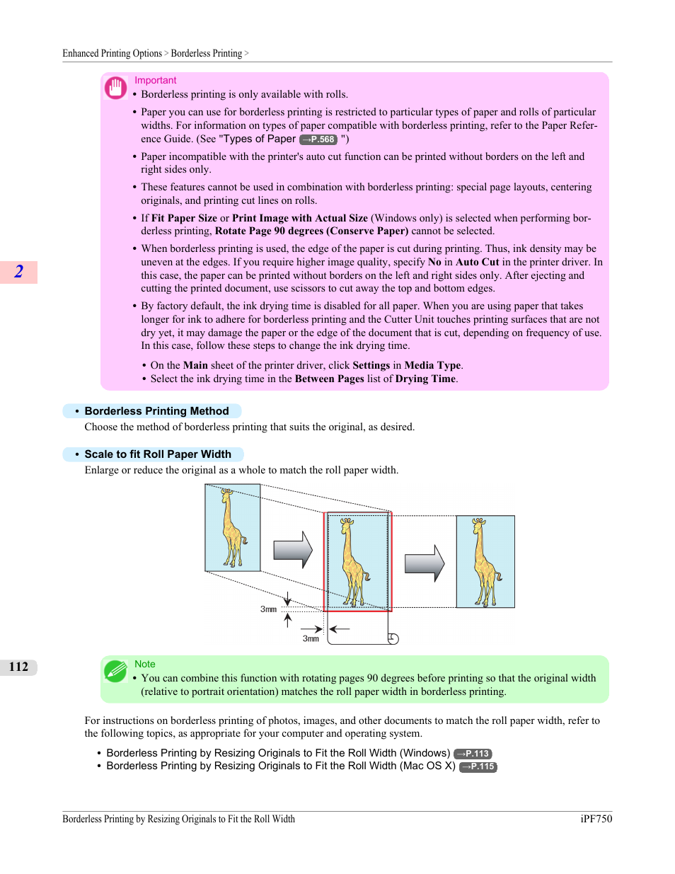 Canon imagePROGRAF iPF750 MFP M40 User Manual | Page 128 / 878