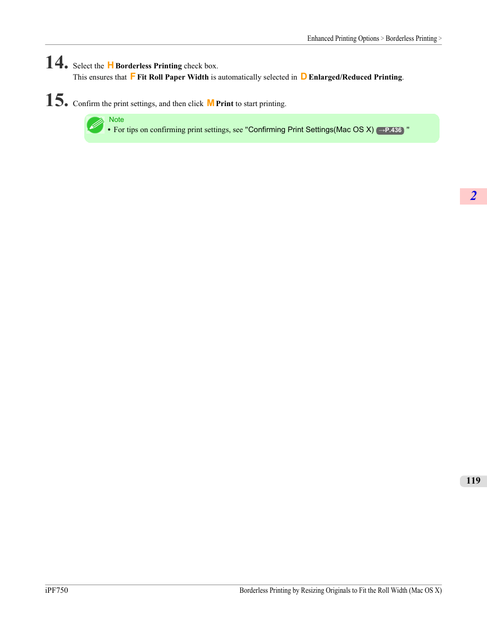 Canon imagePROGRAF iPF750 MFP M40 User Manual | Page 135 / 878