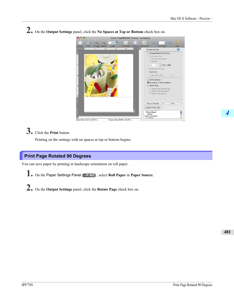 Canon imagePROGRAF iPF750 MFP M40 User Manual | Page 497 / 878