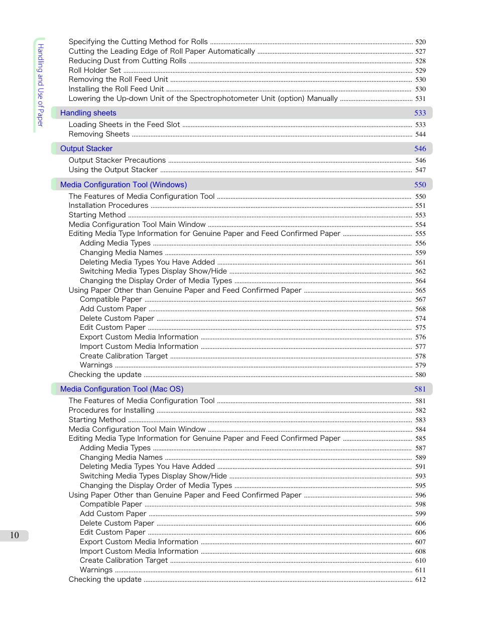 Canon imagePROGRAF iPF6400S User Manual | Page 10 / 1022