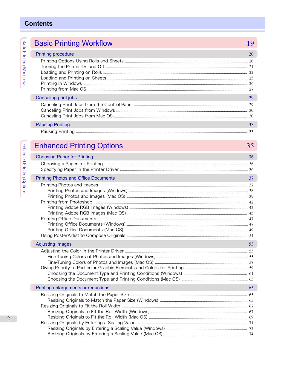 Canon imagePROGRAF iPF6400S User Manual | Page 2 / 1022