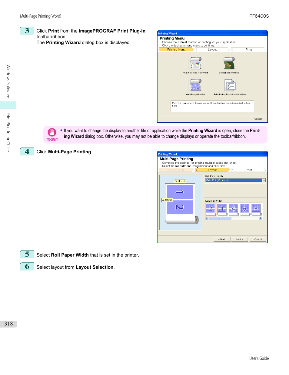 Canon imagePROGRAF iPF6400S User Manual | Page 318 / 1022