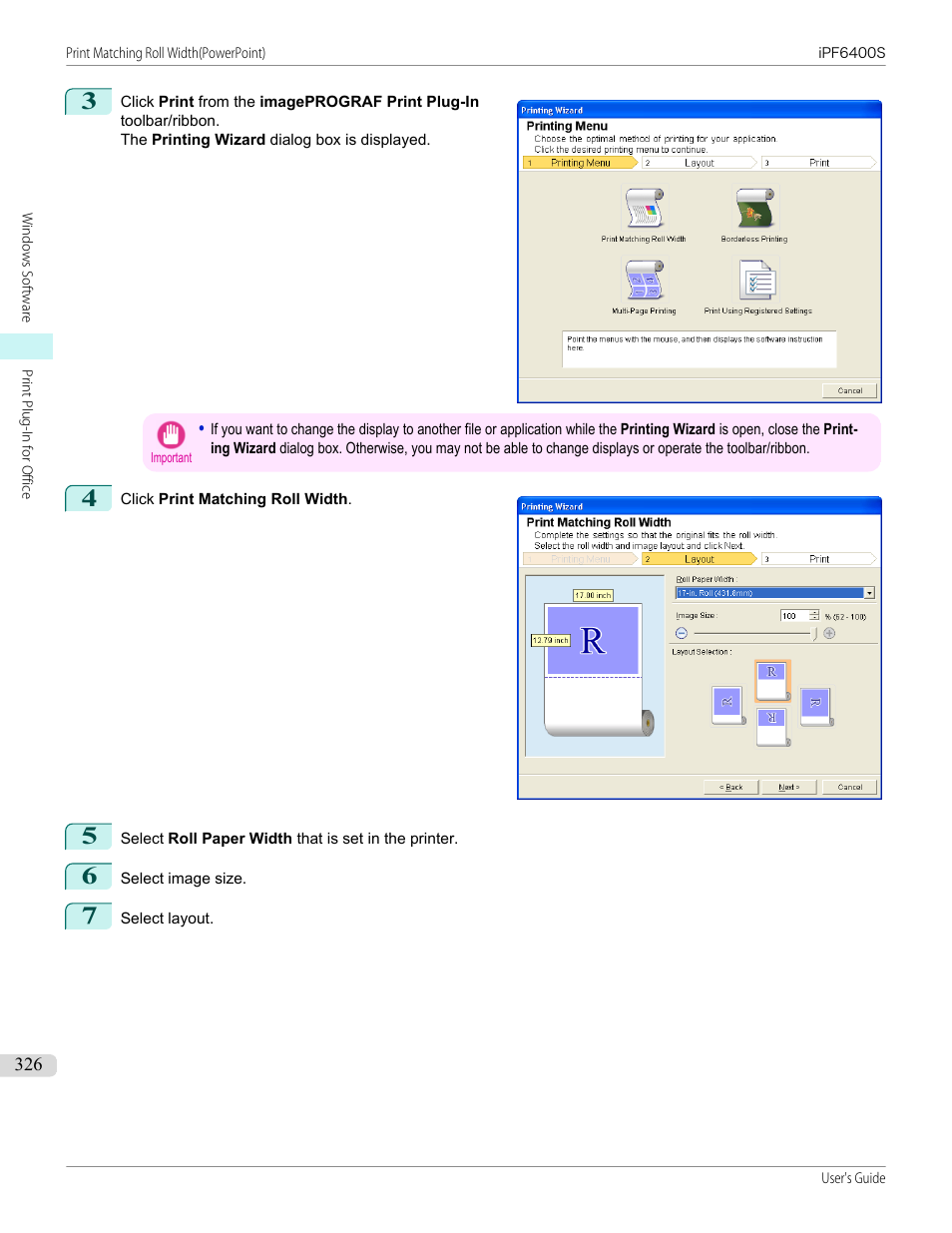 Canon imagePROGRAF iPF6400S User Manual | Page 326 / 1022