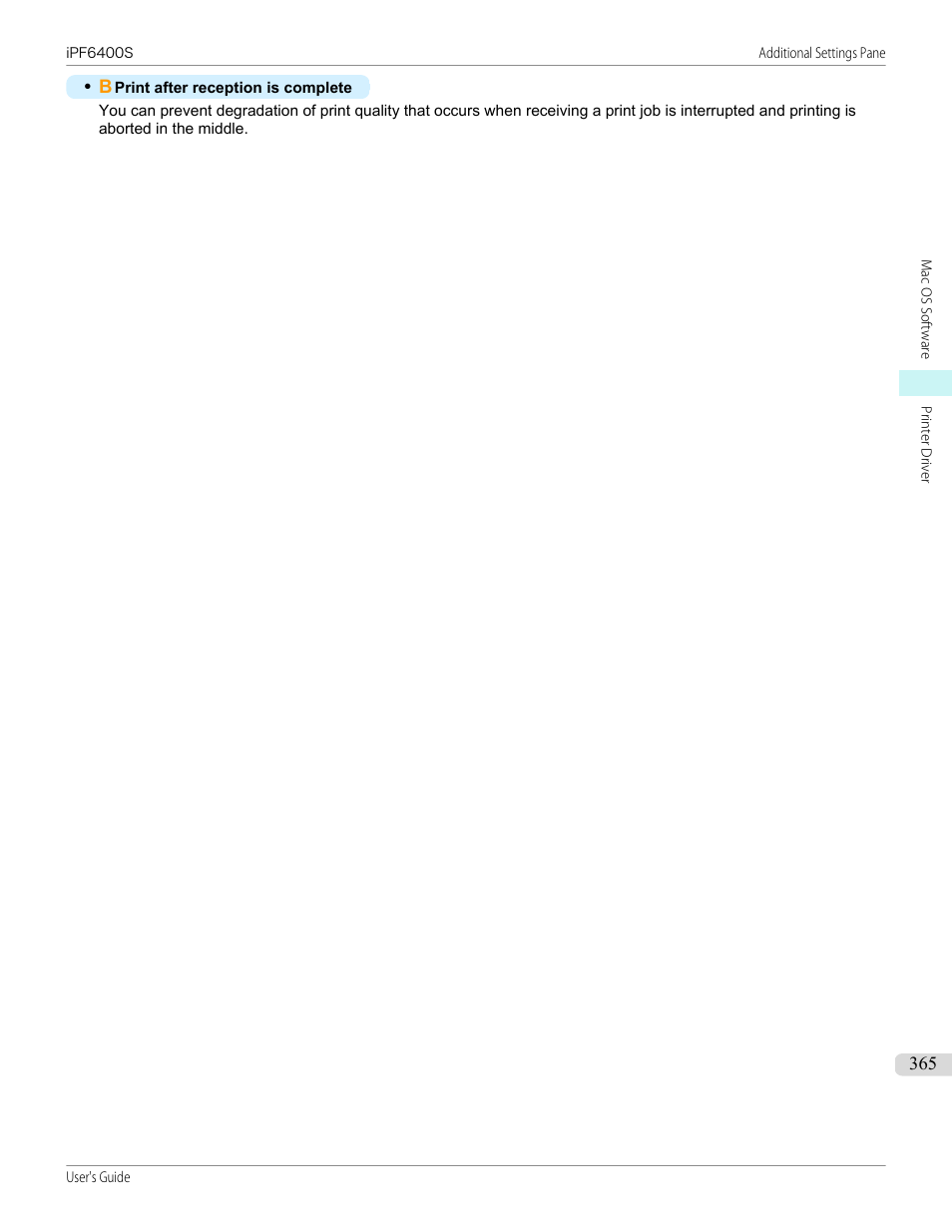 Canon imagePROGRAF iPF6400S User Manual | Page 365 / 1022