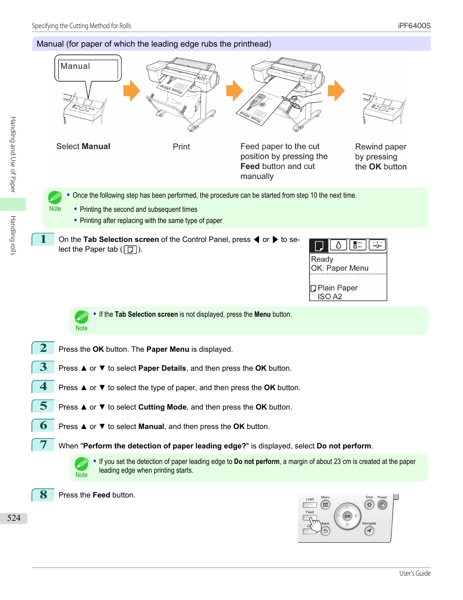 Canon imagePROGRAF iPF6400S User Manual | Page 524 / 1022