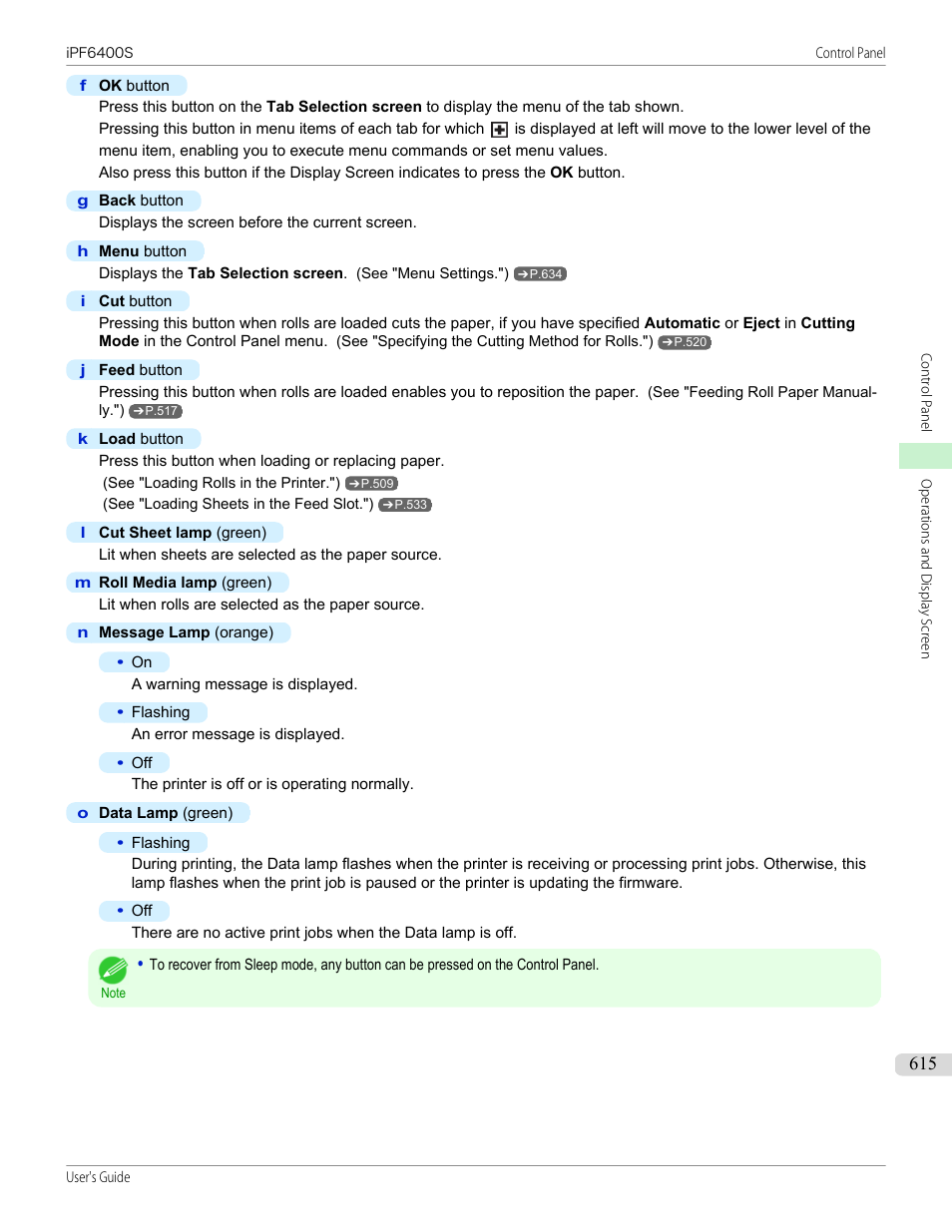 Canon imagePROGRAF iPF6400S User Manual | Page 615 / 1022