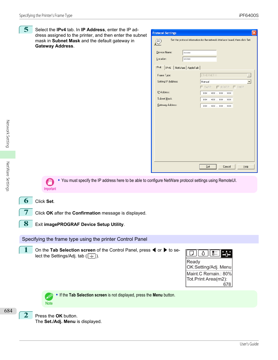 Canon imagePROGRAF iPF6400S User Manual | Page 684 / 1022