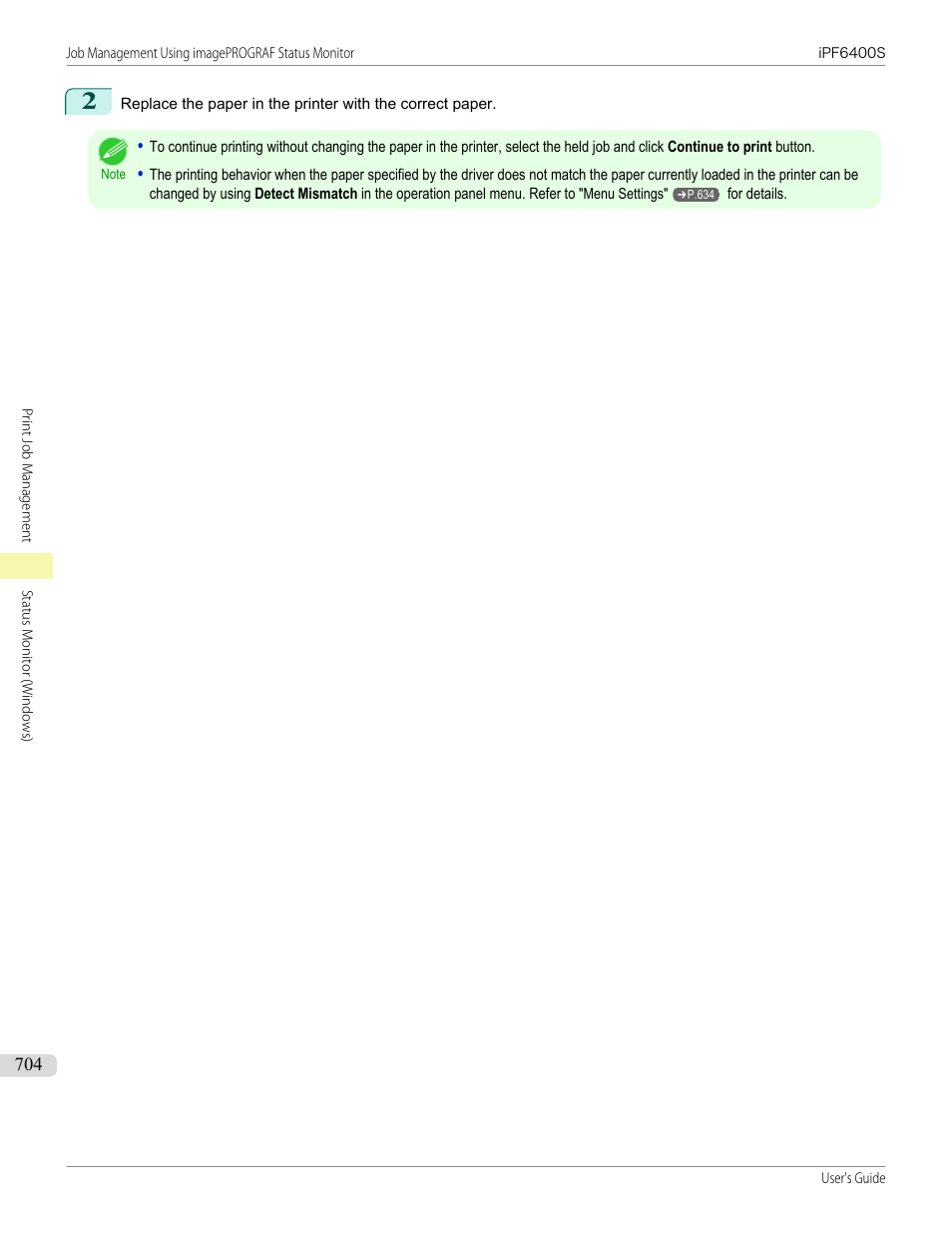 Canon imagePROGRAF iPF6400S User Manual | Page 704 / 1022