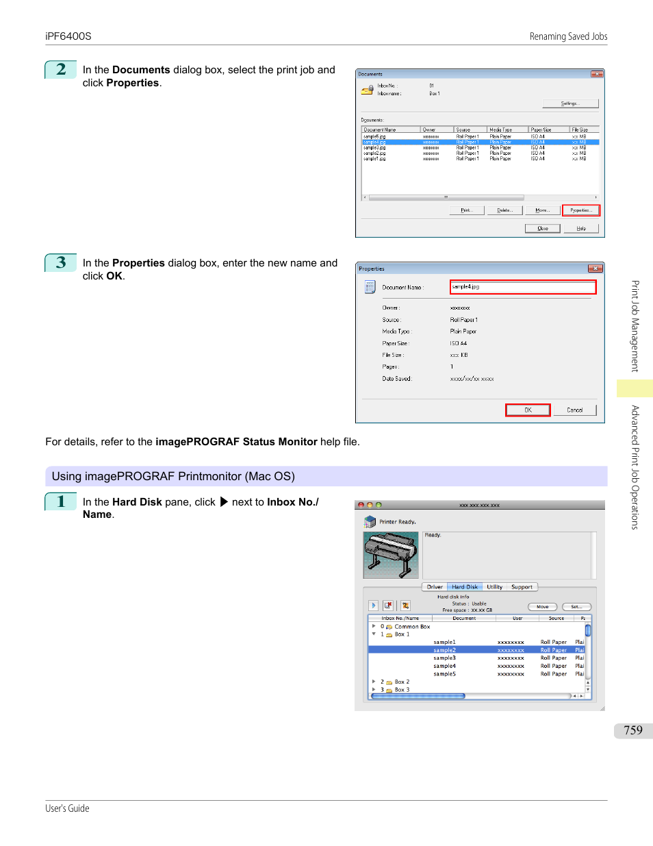 Canon imagePROGRAF iPF6400S User Manual | Page 759 / 1022