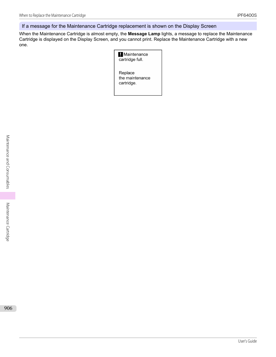 Canon imagePROGRAF iPF6400S User Manual | Page 906 / 1022