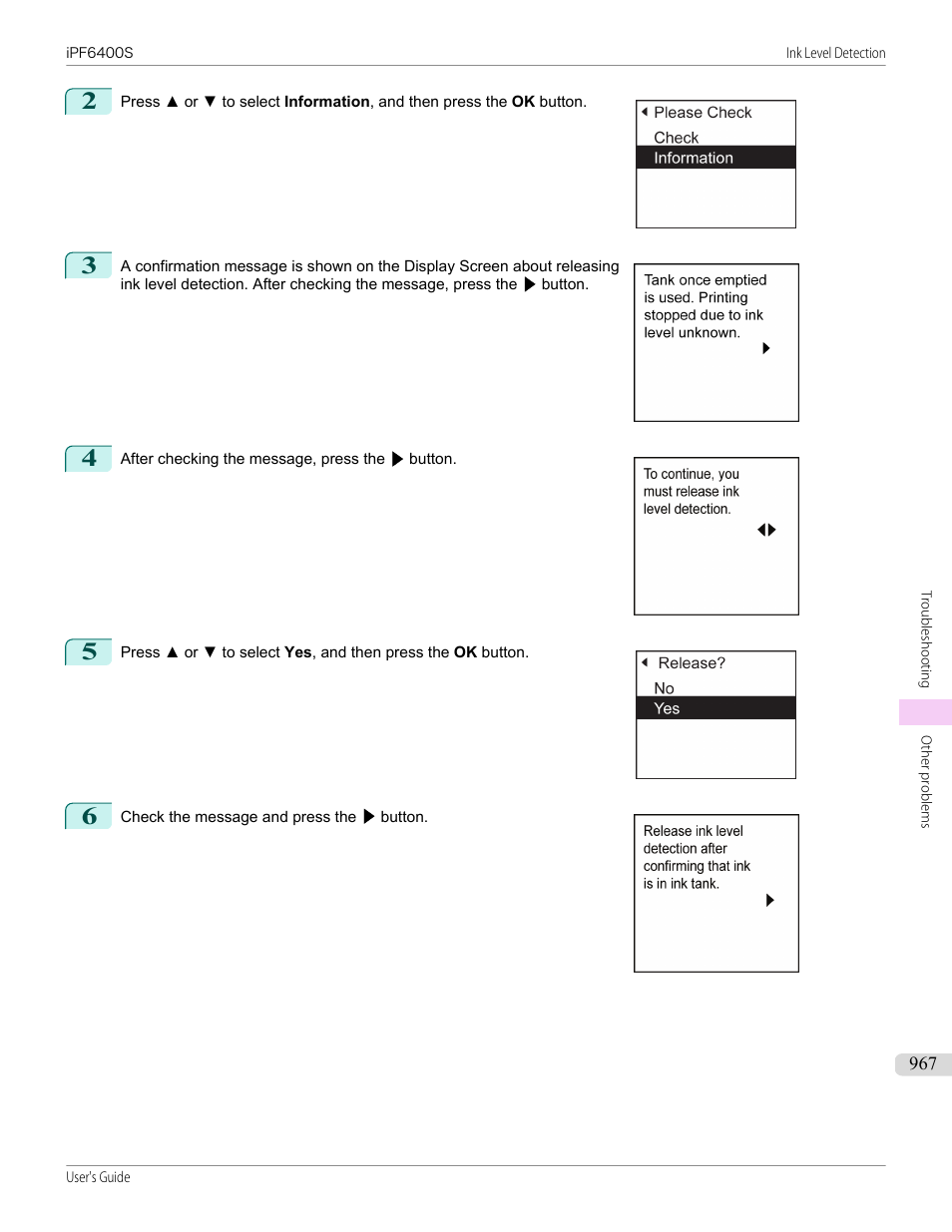 Canon imagePROGRAF iPF6400S User Manual | Page 967 / 1022