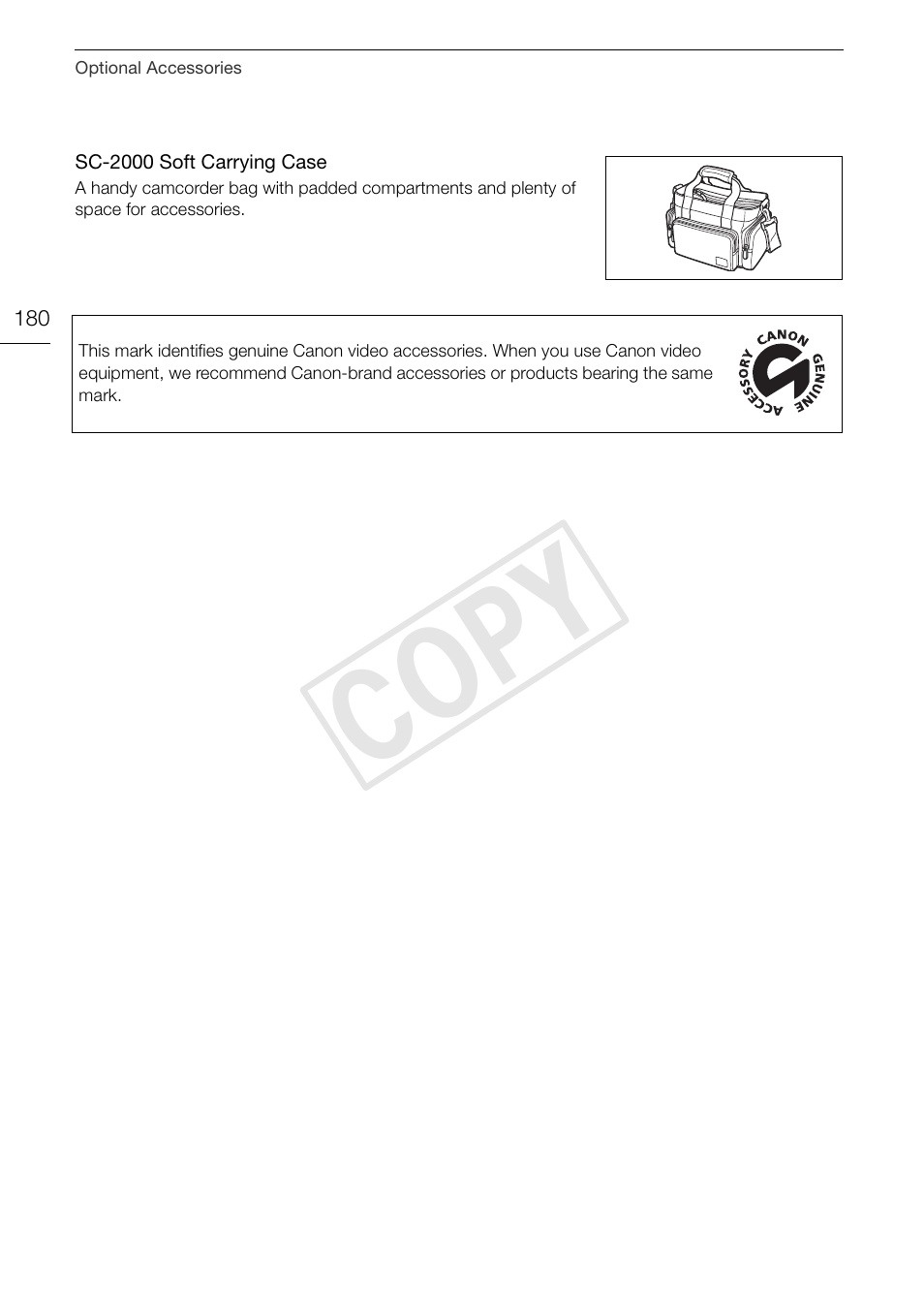 Cop y | Canon VIXIA HF G30 User Manual | Page 180 / 189