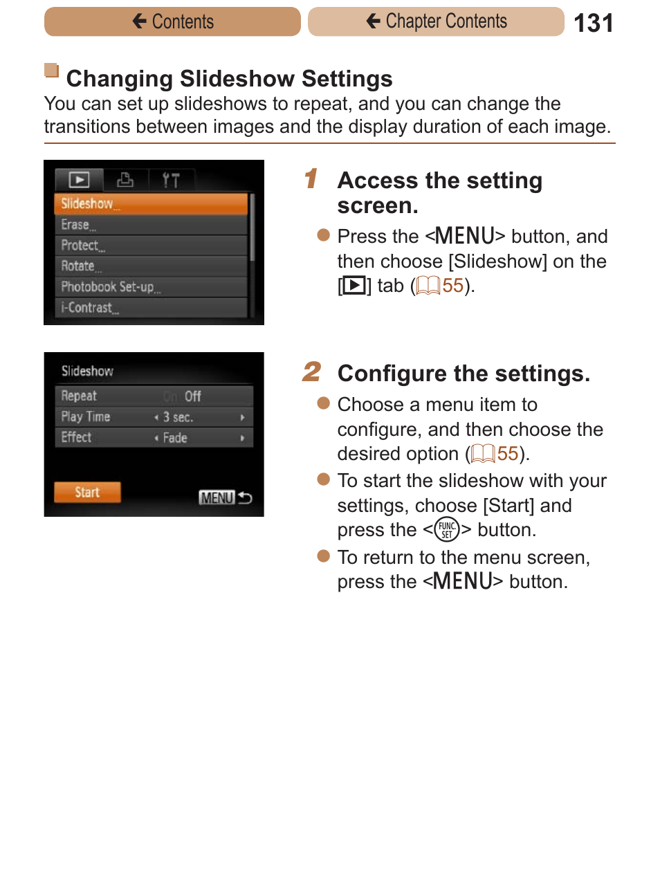Canon PowerShot A2600 User Manual | Page 131 / 229
