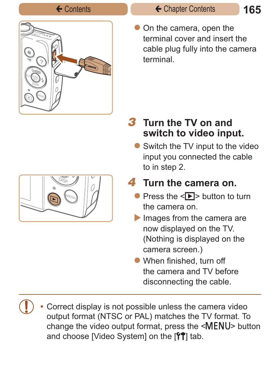 Ideo system | Canon PowerShot A2600 User Manual | Page 165 / 229