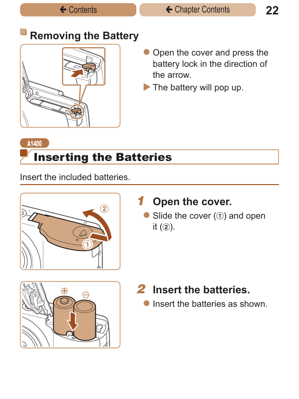 Canon PowerShot A2600 User Manual | Page 22 / 229