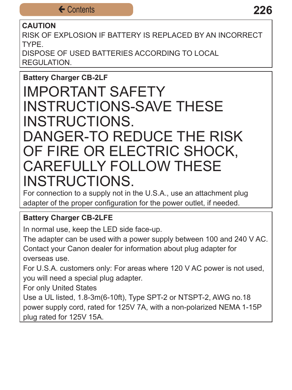 Canon PowerShot A2600 User Manual | Page 226 / 229