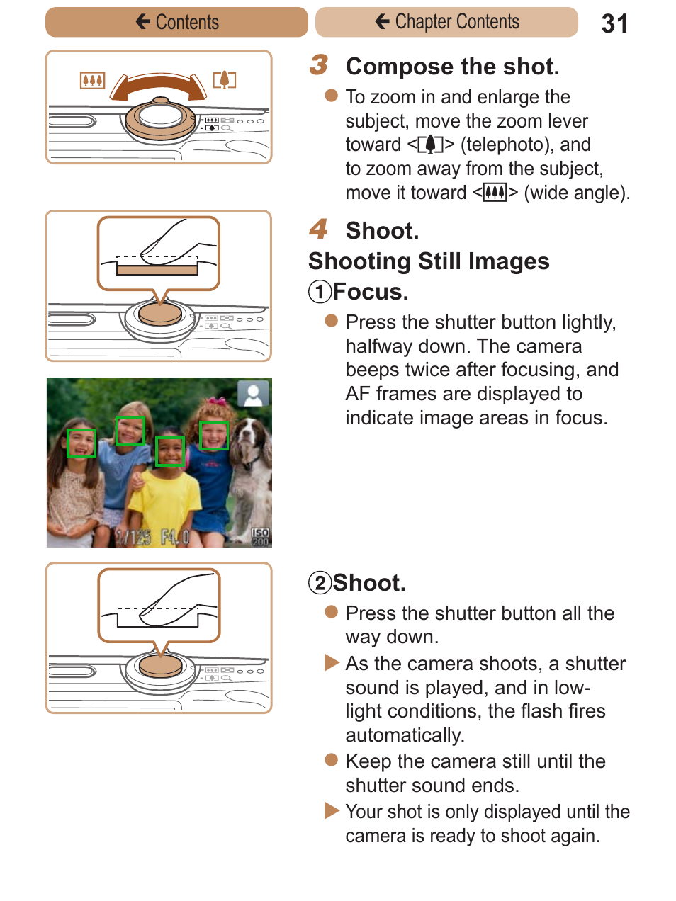 Canon PowerShot A2600 User Manual | Page 31 / 229
