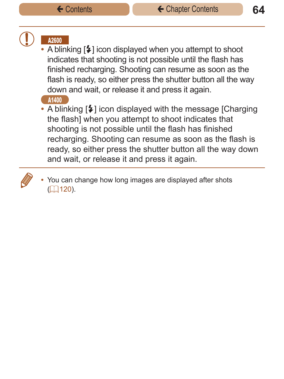 Canon PowerShot A2600 User Manual | Page 64 / 229