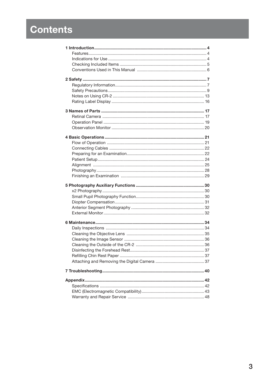 Canon CR-2 User Manual | Page 3 / 52