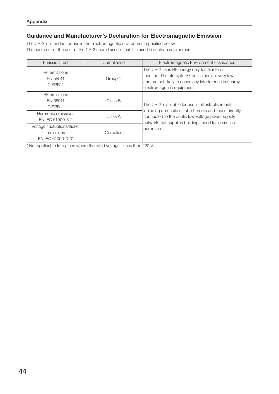 Canon CR-2 User Manual | Page 44 / 52