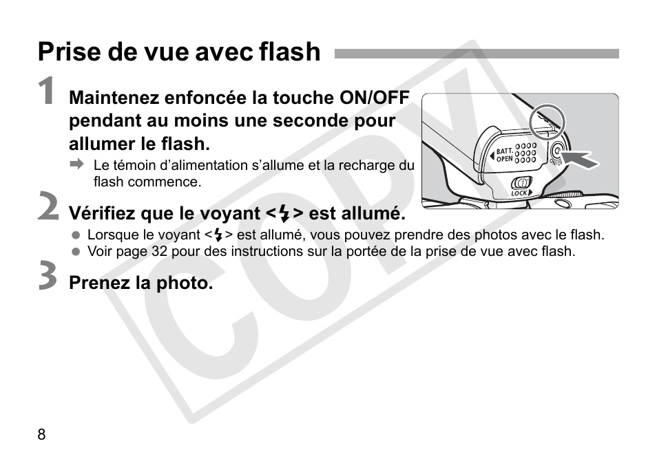 Cop y | Canon Speedlite 90EX User Manual | Page 44 / 106